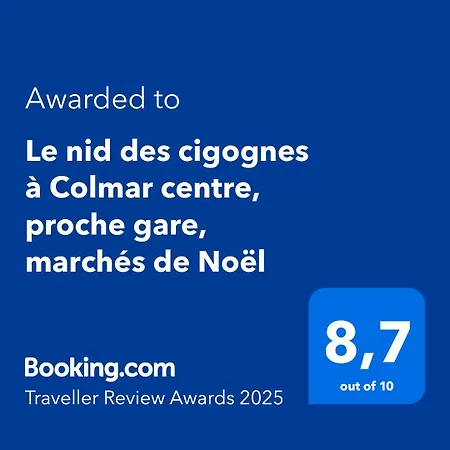 Le Nid Des Cigognes A Centre, Proche Gare, Marches De Noel * Colmar